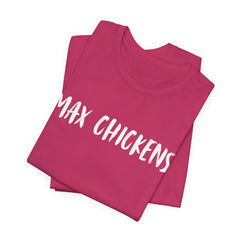 Max Chickens Tee - New Zealand Slang Design