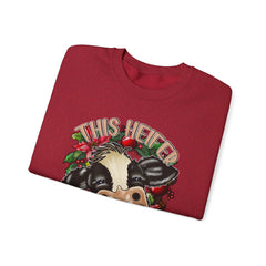Christmas Cow Sweatshirt