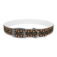 Dog Collar- Chocolate Hearts