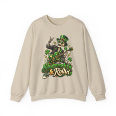 St. Patrick's Day Shamrockin' & Rollin' Sweatshirt
