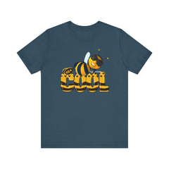 Bee Cool -Unisex Short Sleeve Tee - Fun, Casual Summer T-Shirt