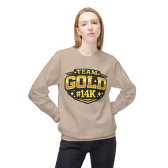 Team Gold - Unisex Midweight Softstyle Sweatshirt -Jewelry Lover