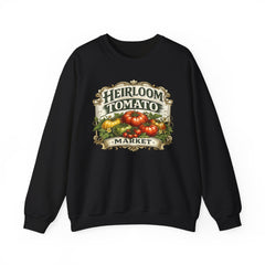 Heirloom Tomato Market Sweatshirt — Vintage Farmhouse Produce Graphic Crewneck