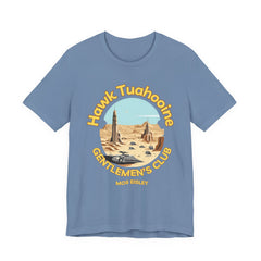 Hawk Tuahooine Gentlemen"s Club Unisex Tee - Ai Generated Pop Culture StarWars Fan Art Design -Express Delivery available