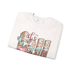 Cozy It’s Fall Y’all Sweatshirt with Floral Design, Perfect for Autumn Style, Thanksgiving Gift, Casual Wear, Seasonal Comfort