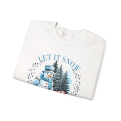 Let It Snow Somewhere Else - Winter  - Sweatshirt - Blue Design