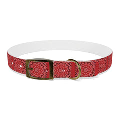 Dog Collar- Red Bandana