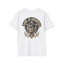 Sons of Arthritis Skull Tee — Military Biker Veteran Graphic T-Shirt