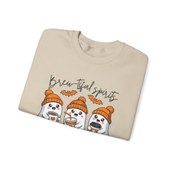 Halloween Ghosts Crewneck Sweatshirt, Spooky Apparel, Fall Fashion, Cozy Sweatshirt, Unisex Halloween Sweater