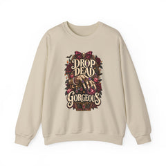 “Drop Dead Gorgeous” Gothic Hand Illustration w/rings- Jewelry Reveals