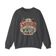 Southern Kind of Winter Crewneck Sweatshirt- Christmas