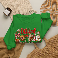 "Official Cookie Tester" Christmas Holiday Sweatshirt