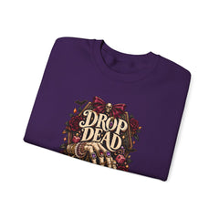 “Drop Dead Gorgeous” Gothic Hand Illustration w/rings- Jewelry Reveals