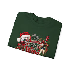 "I'm Dreaming of a Wine Christmas" Holiday Crewneck