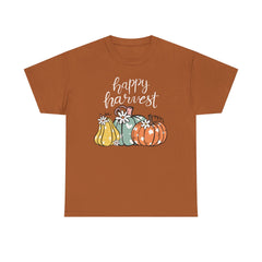 Happy Fall Essential Tee with Pumpkins