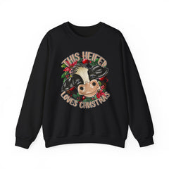 Christmas Cow Sweatshirt
