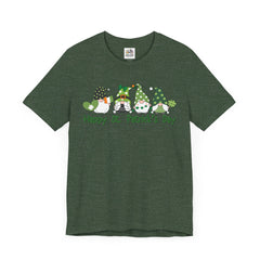 St. Patrick's Day Gnoming Around Unisex Tee