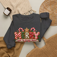 Christmas Cookie 'Make The Season Bright' Crewneck Sweatshirt