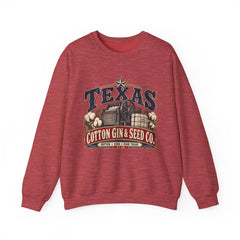 Texas Cotton Gin & Seed Co. Crewneck Sweatshirt - Southern Heritage