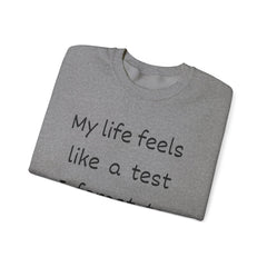 Funny Unisex Sweatshirt - I forgot to study