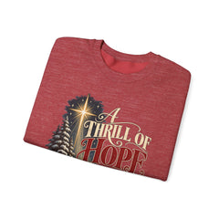 A Thrill of Hope Christmas Sweatshirt