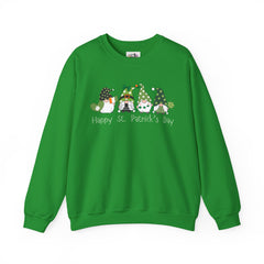 Gnomes Crewneck Sweatshirt - Unisex Happy St. Patrick's Day Apparel