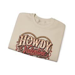 Howdy Valentine Crewneck Sweatshirt