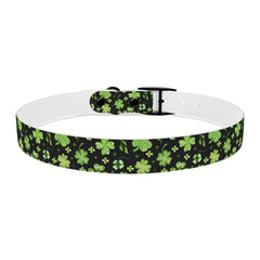 Dog Collar - St Patrick's Day Clover Design