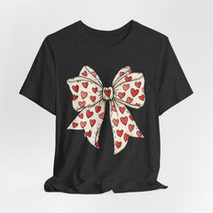 Valentine Heart Bow T-Shirt