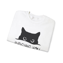 Cat - Judging You Silently Crewneck Sweatshirt