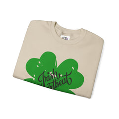 St. Patrick's Day Unisex Crewneck- Irish Heartbeat