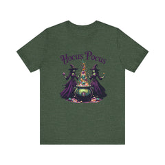 Hocus Pocus Halloween T-Shirt, Witch Tee, Unisex Halloween Shirt, Spooky Season Apparel, Costume Party Top
