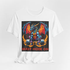 Beast mode on - Dragon – Fitness T-shirt for Gym Workouts