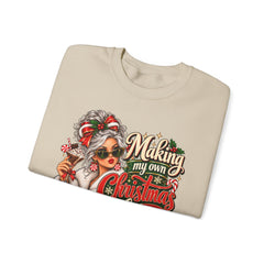 Christmas Cheer Sweatshirt — "Making My Own Christmas Cheer" Holiday Sweatshirt