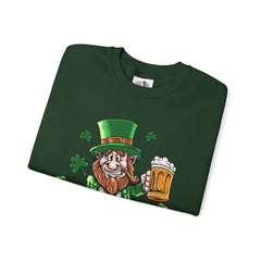 St. Patrick's Day Unisex Crewneck- Cheers Leprechaun