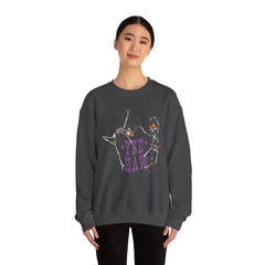 Yee Haw Skeletons Sweatshirt - Cozy Unisex Crewneck for Halloween, Fall Fashion, Casual Outfits, Gift for Cowpoke Enthusiasts, Western Style