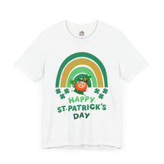 St. Patrick's Day Rainbow LeprechaunTee - Unisex Short Sleeve Shirt