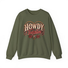 Howdy Valentine Crewneck Sweatshirt