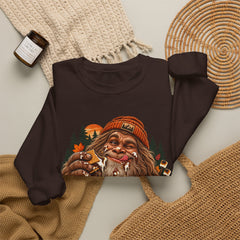 Delish Bigfoot Forest Crewneck Sweatshirt- S’Mores