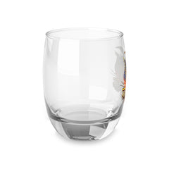 Whiskey Glass-  Civil War Design