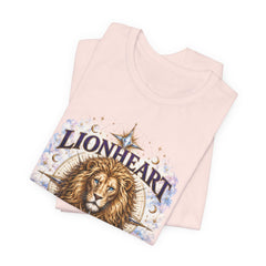 Lionheart T-Shirt — "Let Your Heart Lead" Lion Graphic Tee