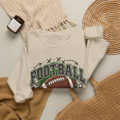 Football Therapy Sweatshirt — Vintage Football Graphic Crewneck