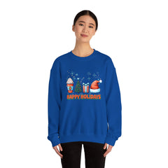 Christmas Coffee Santa Hat Sweatshirt