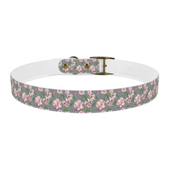 Dog Collar- Pink Flowers