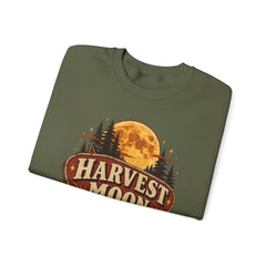 Harvest Moon Motel Sweatshirt — Vintage Autumn Cabin Pullover- Southern Heritage