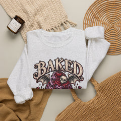 Baked With Bad Intentions Sweatshirt - Halloween Vibes
