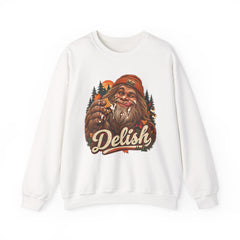 Delish Bigfoot Forest Crewneck Sweatshirt- S’Mores