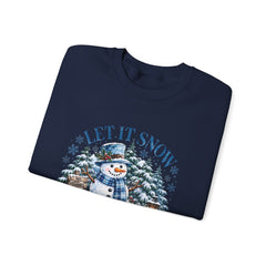 Let It Snow Somewhere Else - Winter  - Sweatshirt - Blue Design