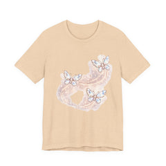 Butterfly Sparkle Tee — Pastel Crystal Butterflies Graphic T-Shirt