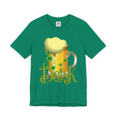 St. Patrick's Day Drink Tee - Unisex Short Sleeve T-Shirt